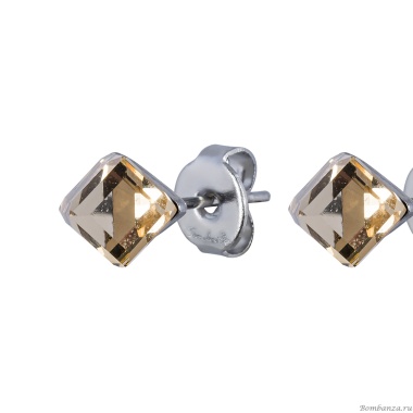 Пусеты Fiore Luna,  Champagne, SWE2127/2 CH S Пусеты Fiore Luna,  Champagne, SWE2127/2 CH S